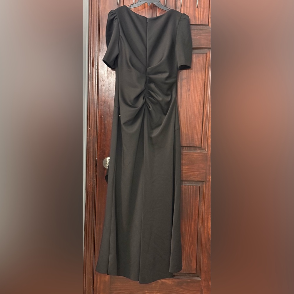 Xscape Evenings Ruffle Puff Sleeve Gown Size:16 $218 - Picture 7 of 7
